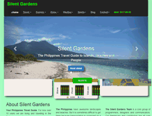 Tablet Screenshot of kiteboracay.silent-gardens.com